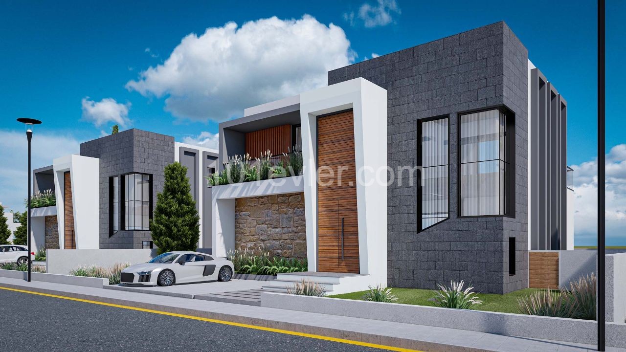 3+1 ZERO LUXURIOUS DUPLEX VILLAS FOR SALE IN YENİBOĞAZİÇİ ** 