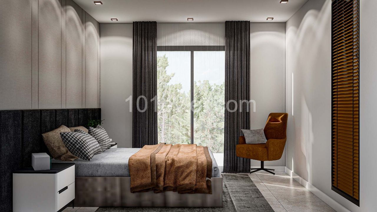 3+1 ZERO LUXURIOUS DUPLEX VILLAS FOR SALE IN YENİBOĞAZİÇİ ** 