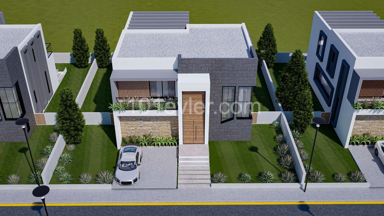 3+1 ZERO LUXURIOUS DUPLEX VILLAS FOR SALE IN YENİBOĞAZİÇİ ** 