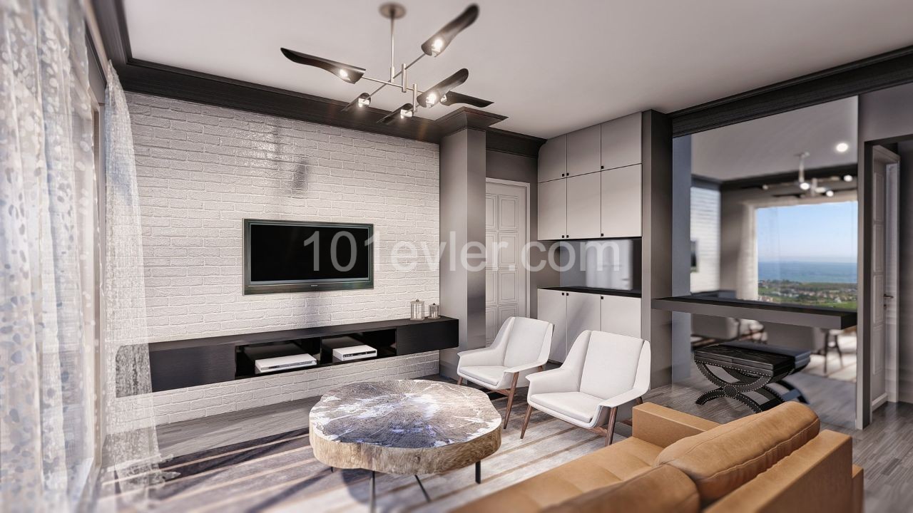 1+1 ZERO LUXURIOUS FLAT FOR SALE IN ISKELE BAHÇELER ** 