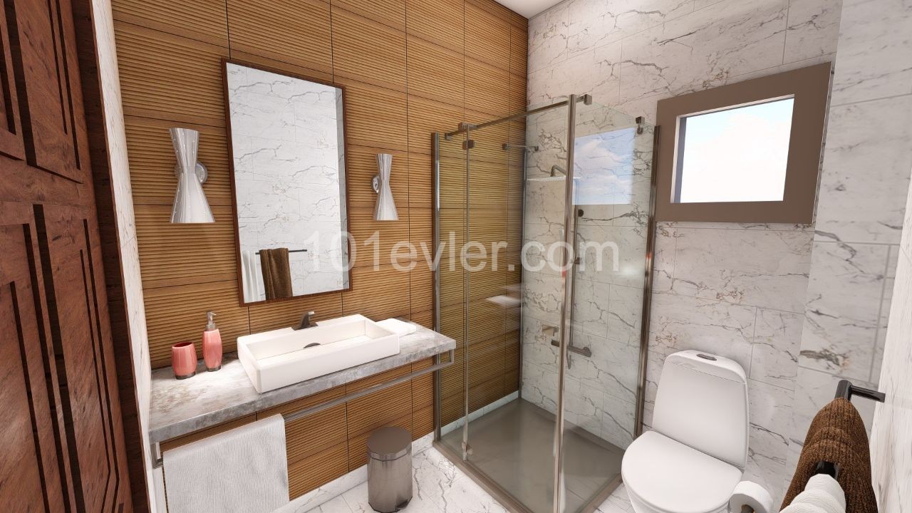 1+1 ZERO LUXURIOUS FLAT FOR SALE IN ISKELE BAHÇELER ** 