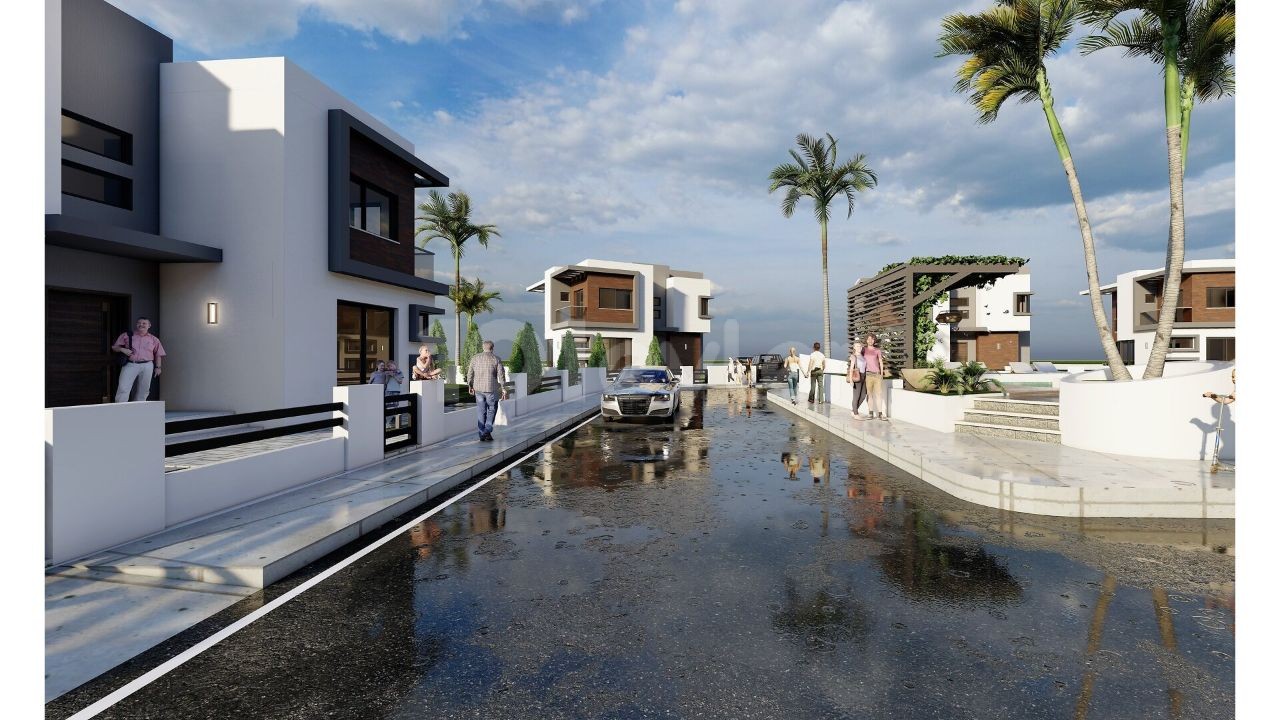 3+1 ZERO LUXURIOUS VILLAS FOR SALE IN İSKELE BAHÇELER ** 