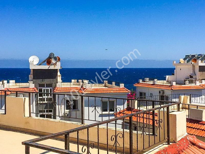 3 Bedroom + Penthouse apartment for sale in Lapta in a seaside position + very close to the beach + fully furnished + air conditioning + shared pool ** 