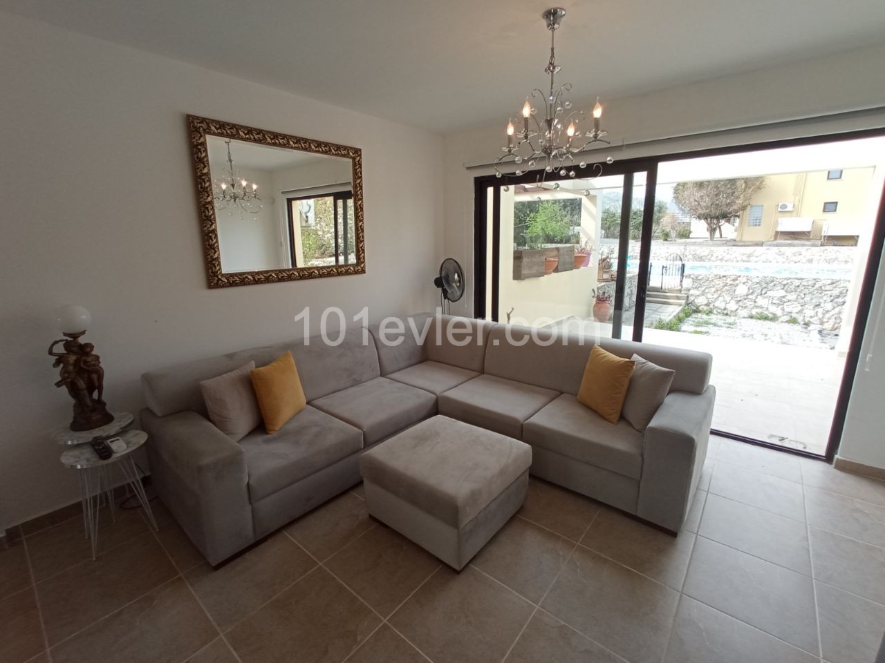 Tastefully Furnished and Well Maintained - 2 + 1 Garden Apartment with Shared Pool  - Ref GR016