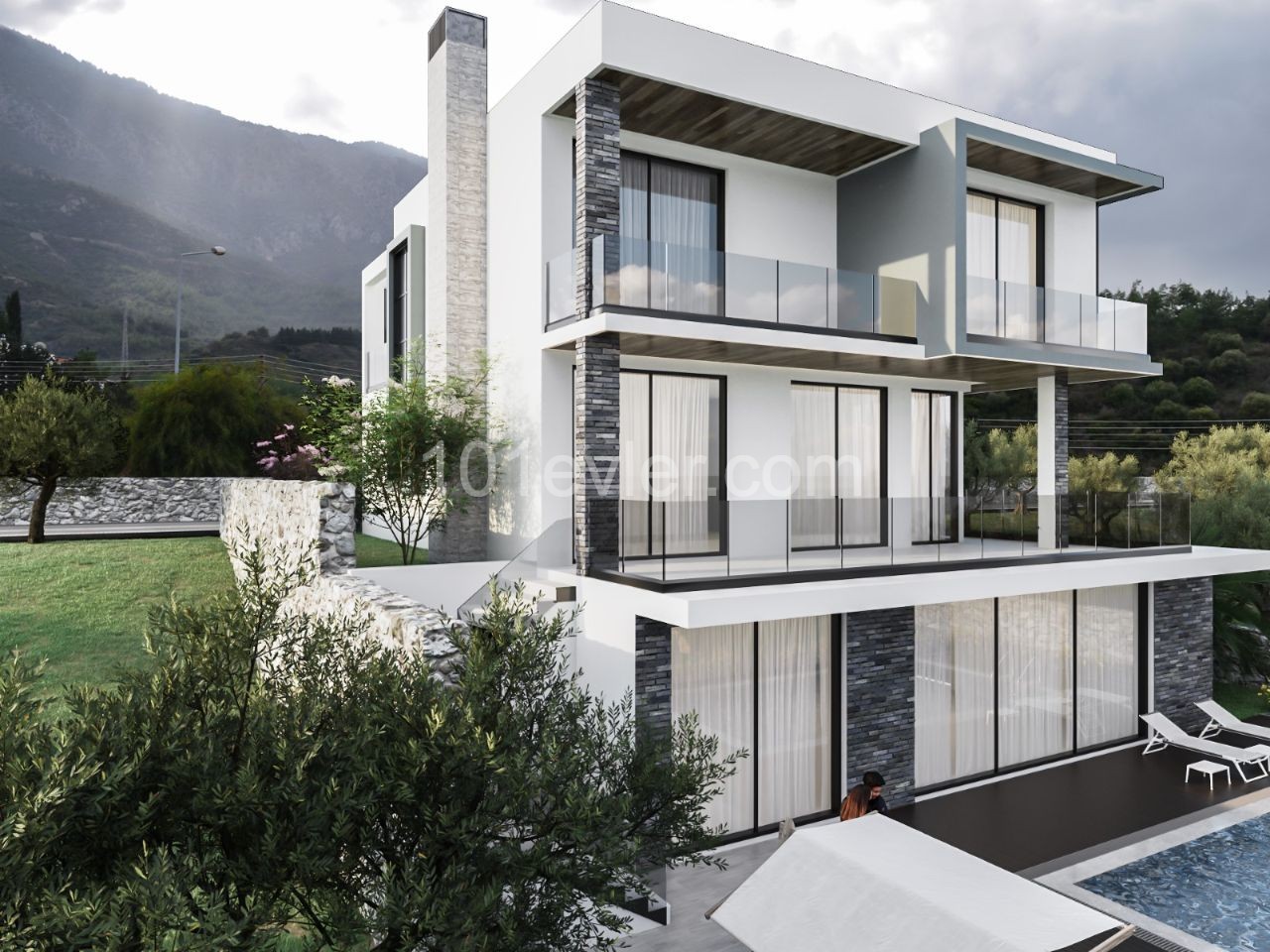 BRAND NEW PROJECT - 4 + 1 Villa with Private Pool and Incredible Panoramic Sea & Mountain Views - Property Number GR1760