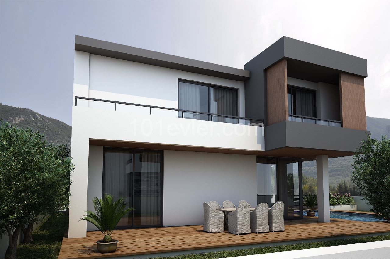 BRAND NEW PROJECT - 4 + 1 Villa with Private Pool and Incredible Panoramic Sea & Mountain Views - Property Number GR1760