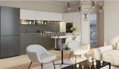 Фантастическая инвестиция в самом центре Кирении - апартаменты 1 + 1 со спа, хаммамом, бассейном и тренажерным залом ** 