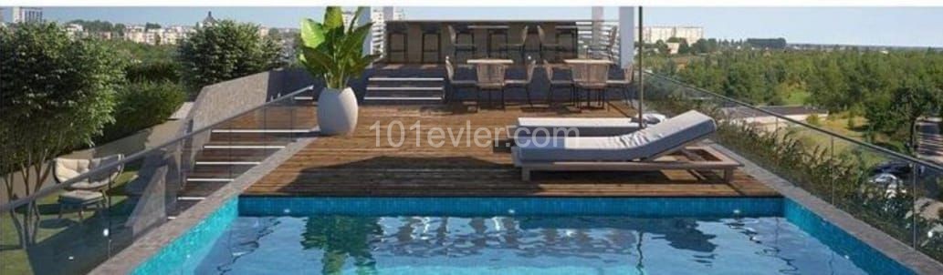 Fantastic Investment Right In the Heart of Kyrenia-1 + 1 Apartments ① Spa, Hammam, Pool, And Gym ** 