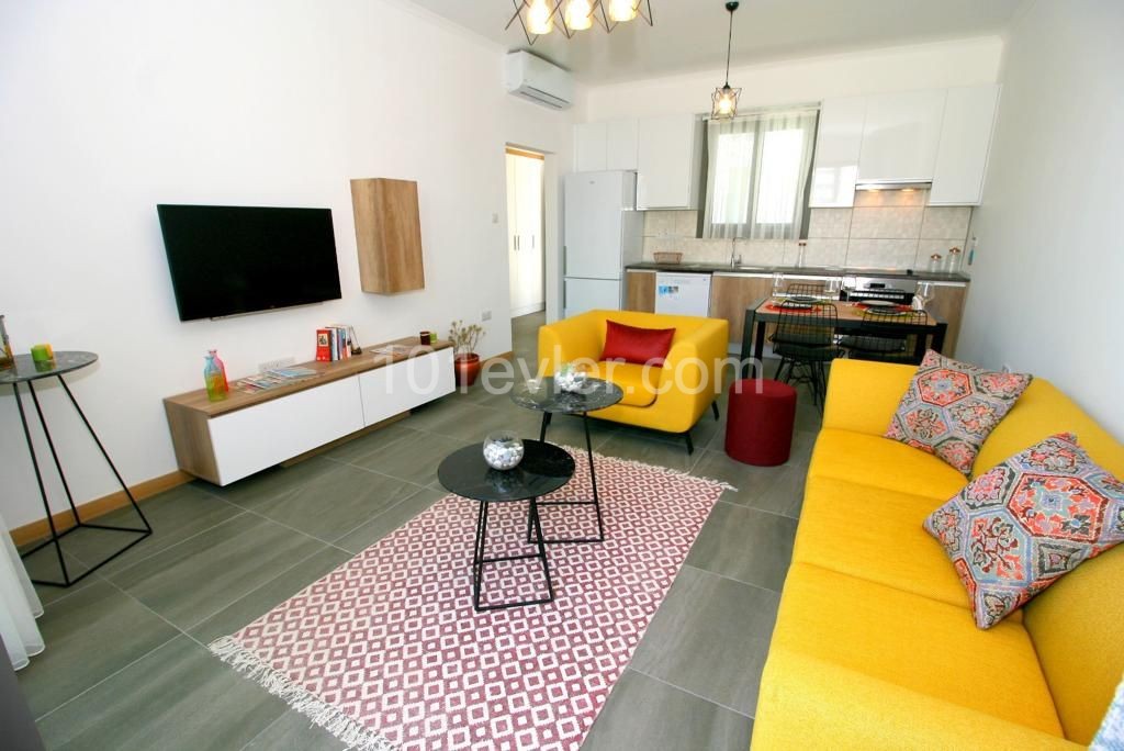 Newly Constructed 2 + 1 Apartment with large roof terrace and shared pool in the heart of Ozankoy