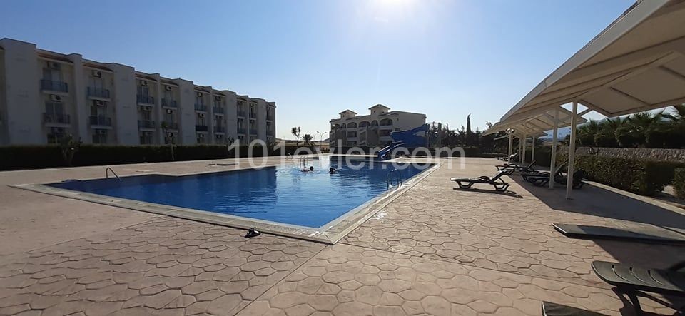  2 + 1 APARTMENT WITH SHARED POOL FOR SHORT TERM RENT - HILLTOP - BOGAZ - GR034s