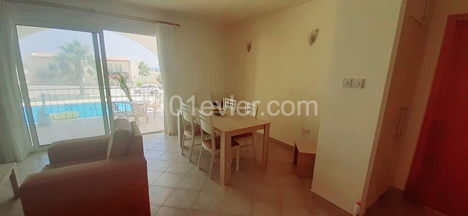 2 + 1 APARTMENT FOR SHORT TERM RENTAL IN THIS POPULAR LOCATION  OF HILLTOP, BOGAZ