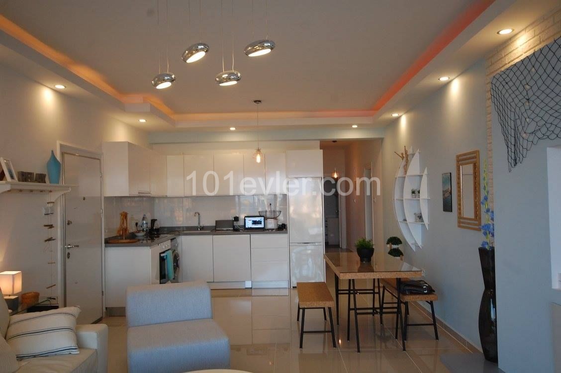 A UNIQUE OPPORTUNITY TO RENT A - 2  BEDROOM LUXURY SEA FRONT APARTMENT IN BEAUTIFUL  BOGAZ, ISKELE