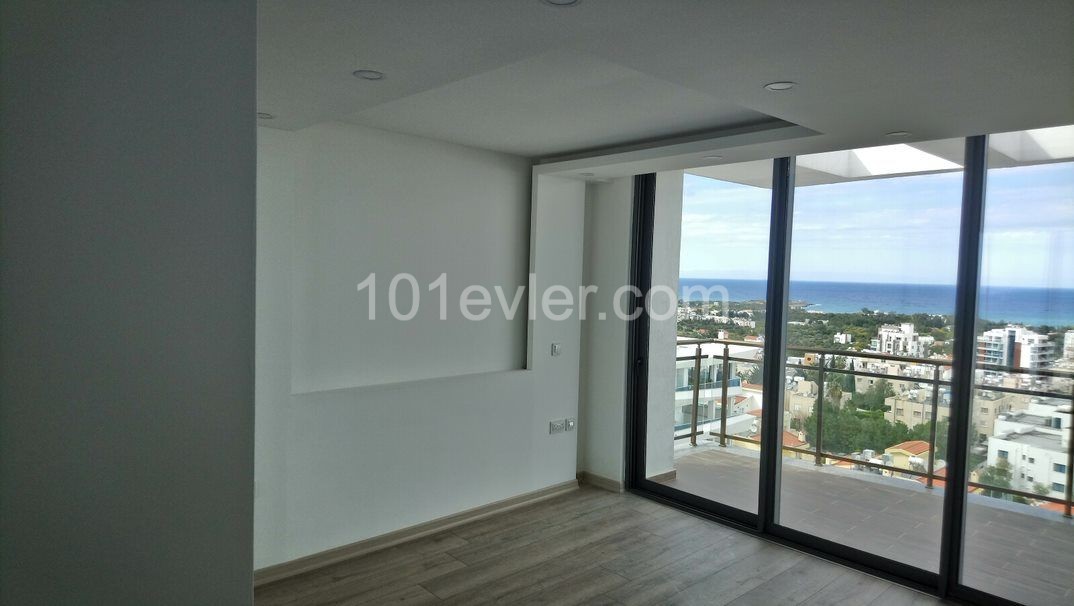 Brand New Luxury 3 Bedroom Penthouse with Panoramic Mountain & Sea Views Overlooking Kyrenia City Centre