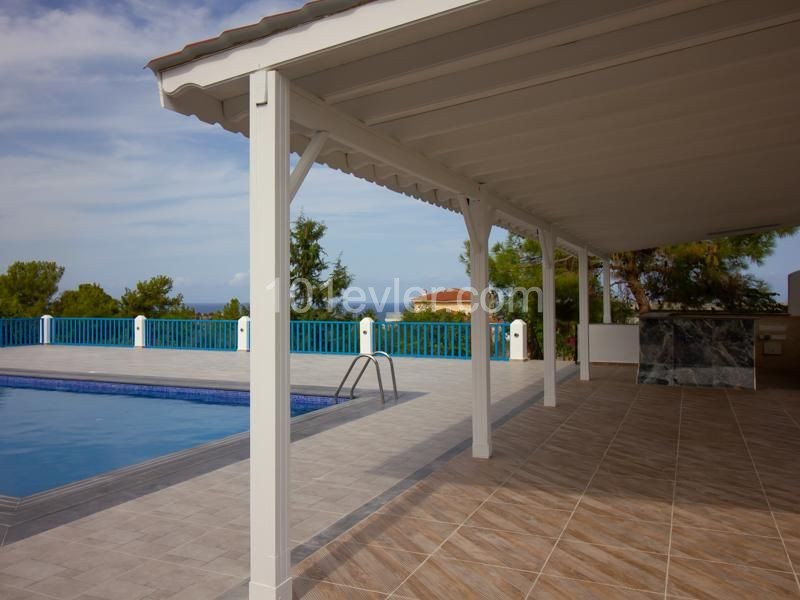 Beautifully Renovated Mediterannean Stone Bungalow - 4 Bedrooms set in 4 Donums of Land + Private Pool + Sea & Mountain Views