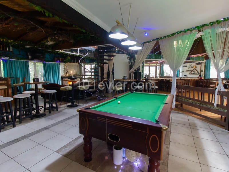 Restaurant Bar for sale + fully furnished + summer and winter bar + in a large area ** 