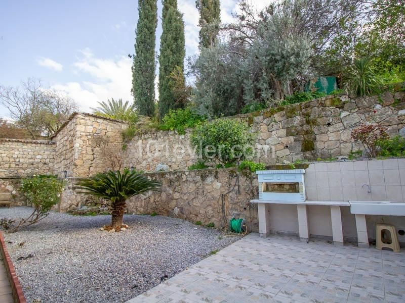 Unique Opportunity To Purchase A 3 Bedroom Village House Right In The Heart Of Lapta With Beautiful Mountain And Distant Sea Views