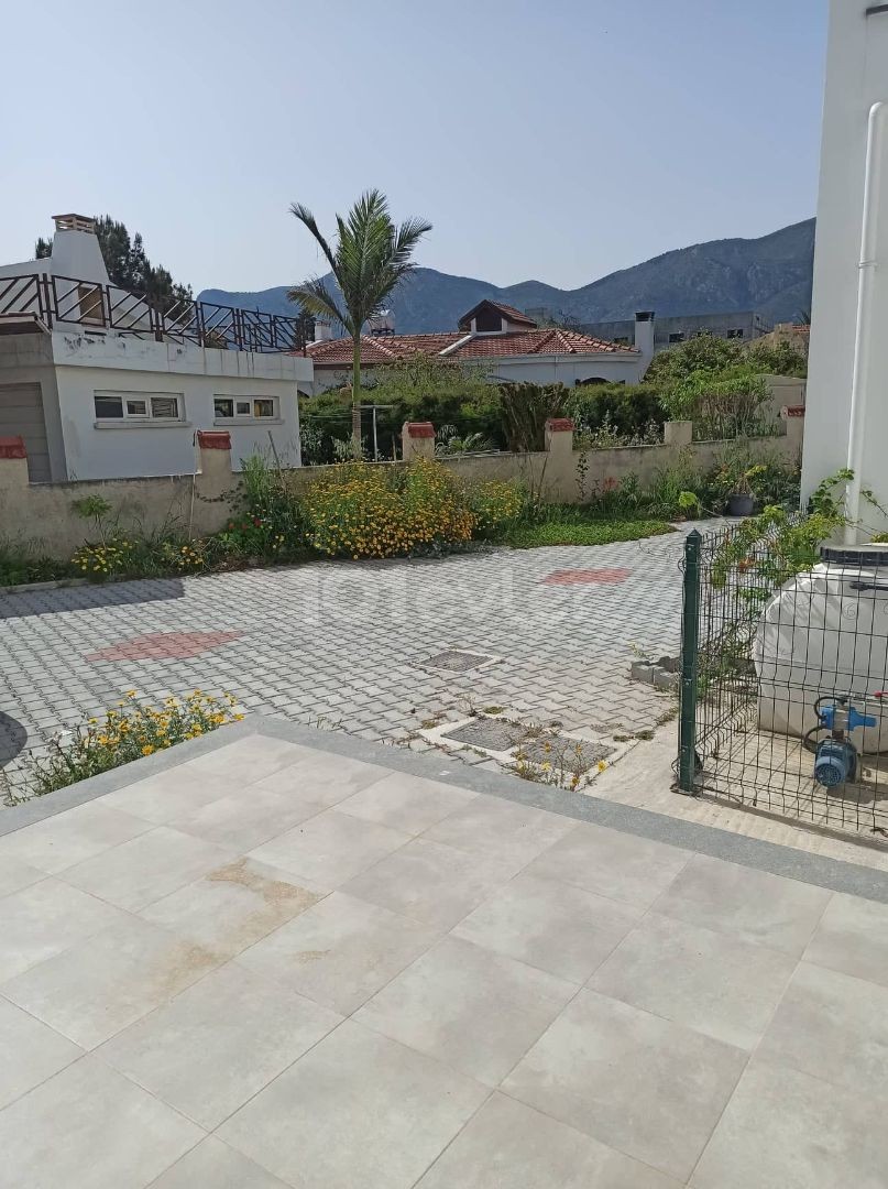 Luxury Garden Apartment with Beautiful Mountain Views Right in The Heart of Ozankoy in a Hidden Quiet Area