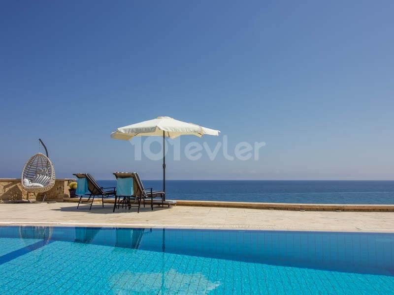 Beautifully Presented 4 Bedroom Villa Llogara A Stunning Front Line, Zero To The Sea Position Llogara Private Pool ** 