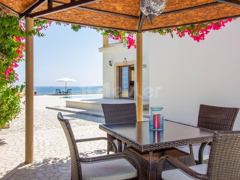 Beautifully Presented 4 Bedroom Villa With A Stunning 'Front Line,  Zero To The Sea' Position With Private Pool