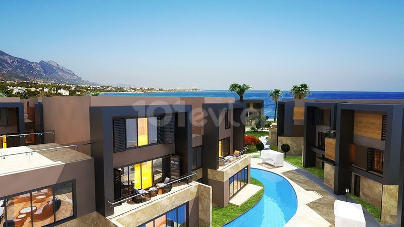 Luxury 3 +1 apartments in the Caravanserai Area + 2 Shared Swimming Pools + Seaside + ** 