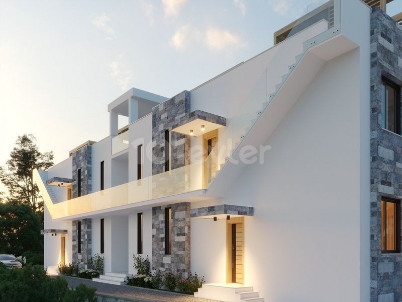 Ground floor and penthouse apartments in Esentepe + 3 Bedrooms + Shared Swimming Pool + Walking distance to the sea + Pay planned ** 