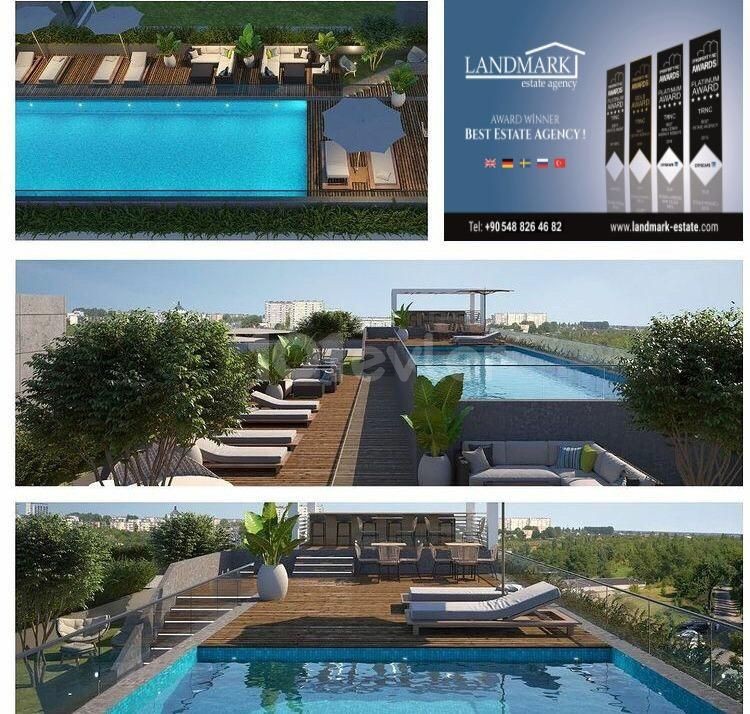 Luxury Development Right In the Heart of Kyrenia - Studios Apartments, 1, 2 & 3 Bedrooms PLUS Loft Style Apartments + Fitness Centre, Hammam, Roof Terrace Pool.