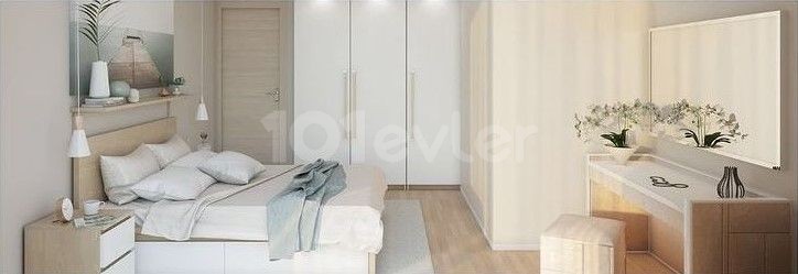 Luxuriöse Anlage mitten im Herzen von Kyrenia – Studios-Apartments, 1, 2 und 3 Schlafzimmer PLUS Apartments im Loft-Stil + Fitnesscenter, Hamam, Pool auf der Dachterrasse.