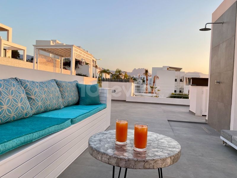 2 Bedroom Penthouse in Esentepe + Private Terrace + Infinity Pool + 4 Communal Pools + Restaurant 208u