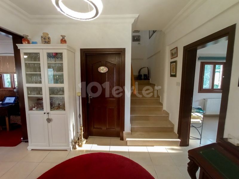 4+1 Villa in Esentepe + Private Swimming Pool + Central Heating + Air Conditioning + Jacuzzi ref 540d