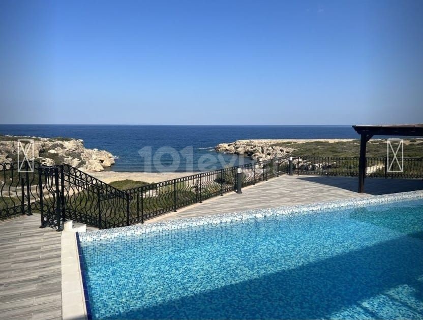 Front Line To The Sea - 5 Bedroom Luxury Villa with Private Pool, Guaranteed Unspoilt Panoramic Sea Views In Beautiful Esentepe