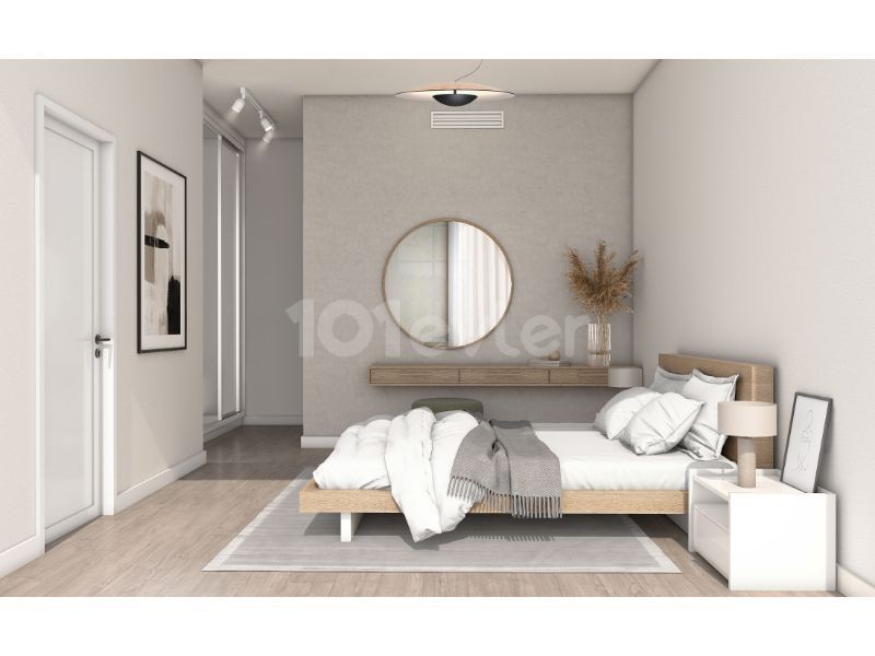 Edremitte 4+1 Modern Villalar + Ortak Yüzme Havuzlu + Şömineli + Çatı teras ref 234h-2