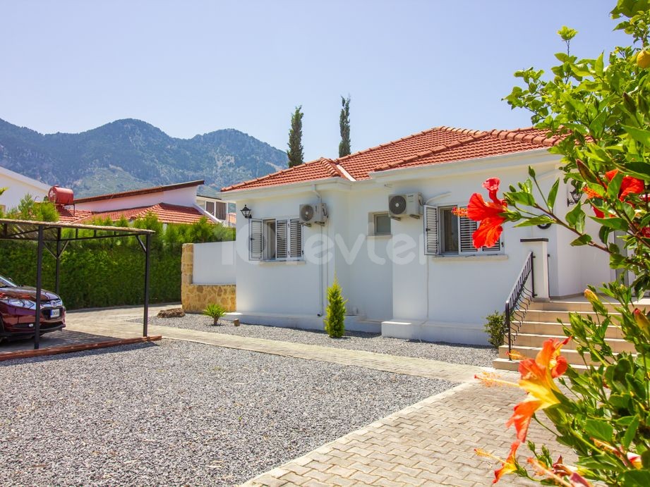 3 Bedroom Bungalow + Private Swimming Pool + White Furnishings + VAT paid + Walking Distance to the Sea + Mountain View