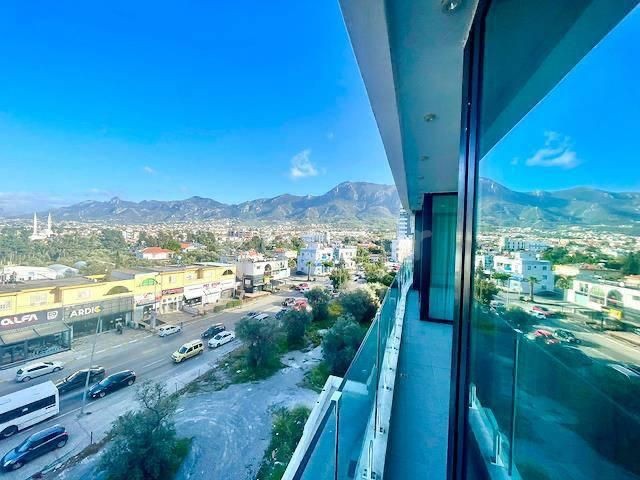 Amazing + very modern 2 + 1 Apartment for rent in the heart of Kyrenia.