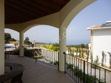 2 bedroom LUXURY villa +  9m x 4m swimming pool + air conditioning + white goods + central heating + fully furnished + fantastic sea and mountain views