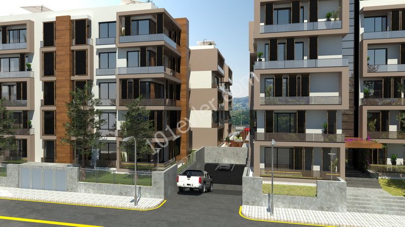 Girne'de £125,000’den başlayan 2+1 ve 3+1 yatak odalı+ merkezi konum+ off plan Satılık daire