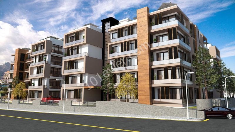 2+1 and 3+1 bedroom + central location + off plan apartment for sale in Kyrenia starting from £125,000 ** 