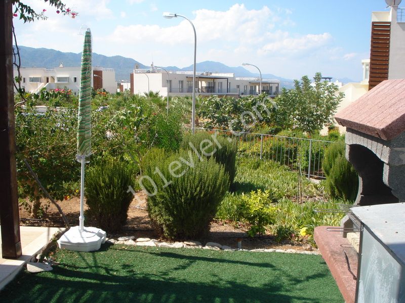 2-bedroom + fully furnished + air-conditioned + Apartment for sale with shared pool & garden in Tatlısu ** 