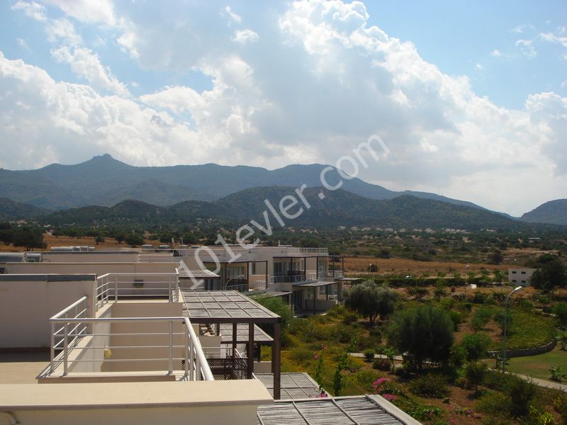 2-bedroom + fully furnished + air-conditioned + Apartment for sale with shared pool & garden in Tatlısu ** 