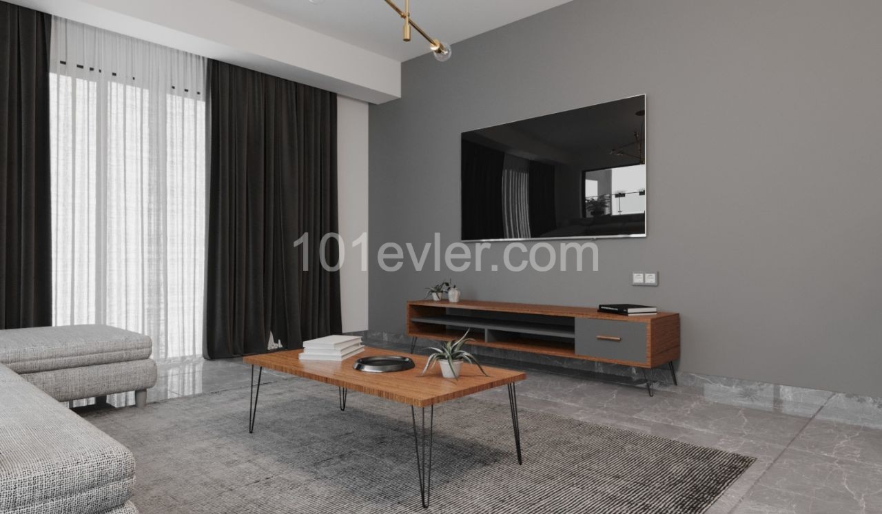 MAĞUSA MERKEZDE 1+1 PENTHOUSE DAİRE.