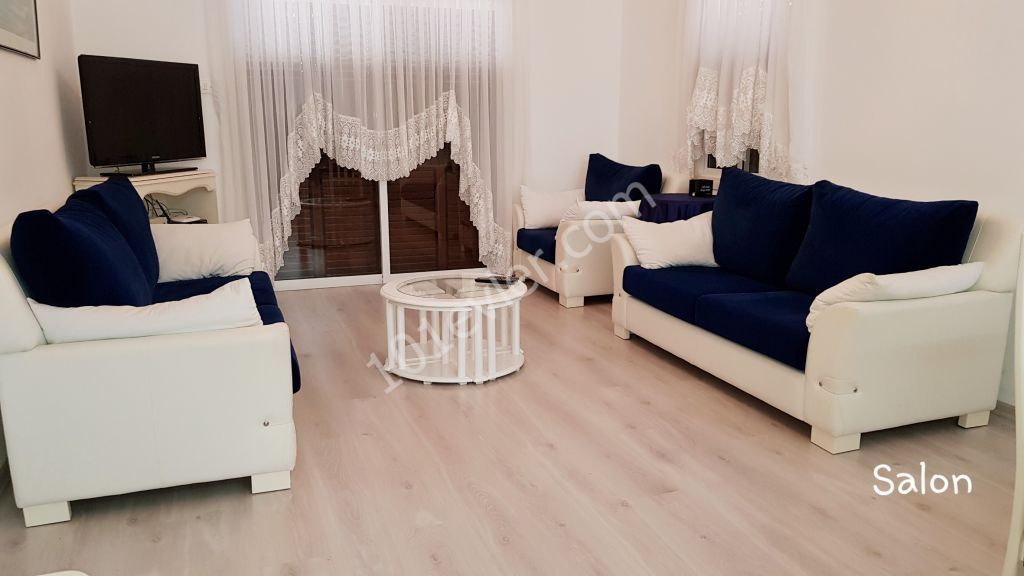 Kyrenia 3+1 Apartment for Rent Fully Furnished and Air-Conditioned ** 