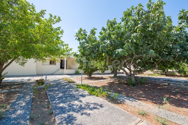 VOR 74 TÜRKISCHE EIGENTUMSURKUNDE, AM STRAND MIT PRIVATEM POOL, 3 SCHLAFZIMMER BUNGALOW IN BOGAZ