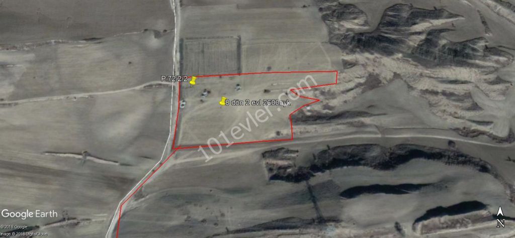 INVESTMENT ON THIS LAND IN HAMITKOY TURKISH TITLE 8 DONUM