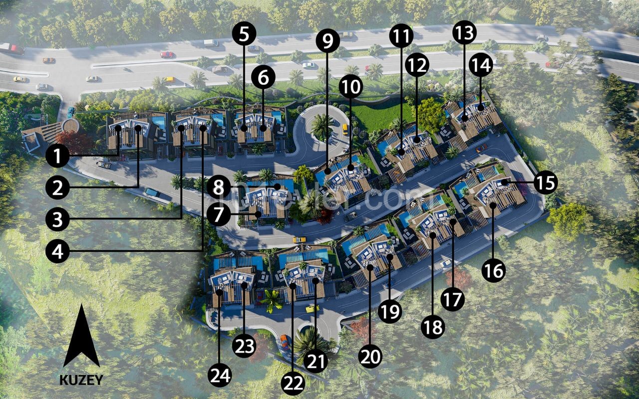 Karpaz Yeni Erenköy'de AKOL farkı ile Ultra Lux Özel Havuzlu Villalar - Tapusu Hazır!