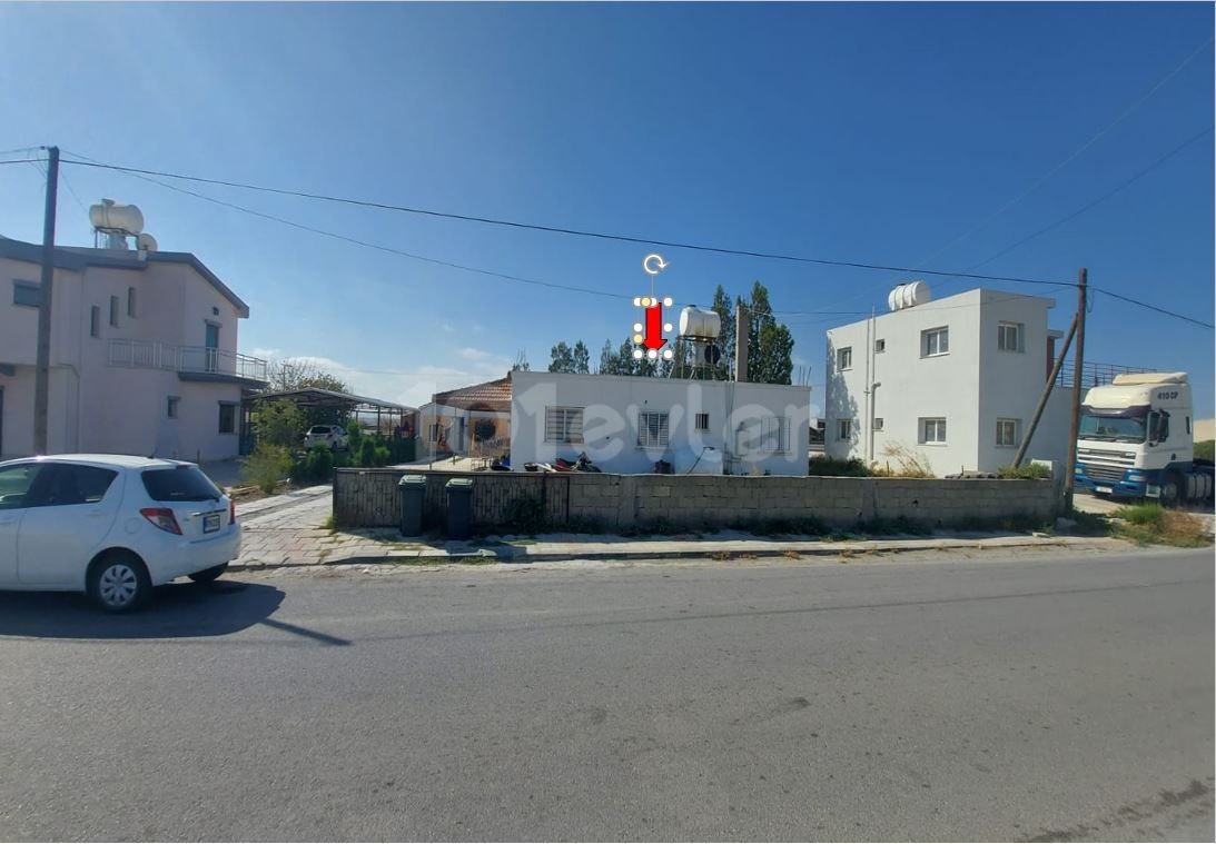 IT IS LOCATED IN A VERY GOOD LOCATION ON THE NICOSIA-FAMAGUSTA MAIN ROAD. ** 