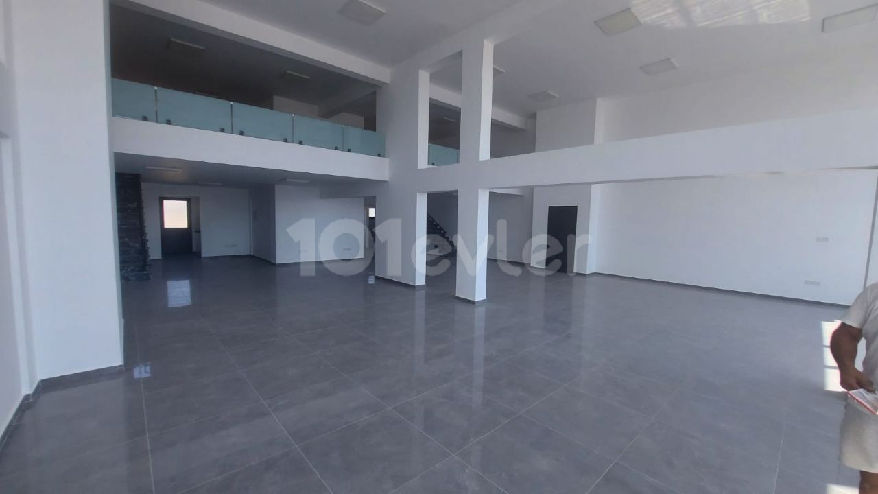 SHOPS WITH FLOORS ON NICOSIA-FAMAGUSTA MAIN ROAD IN SENDE ** 