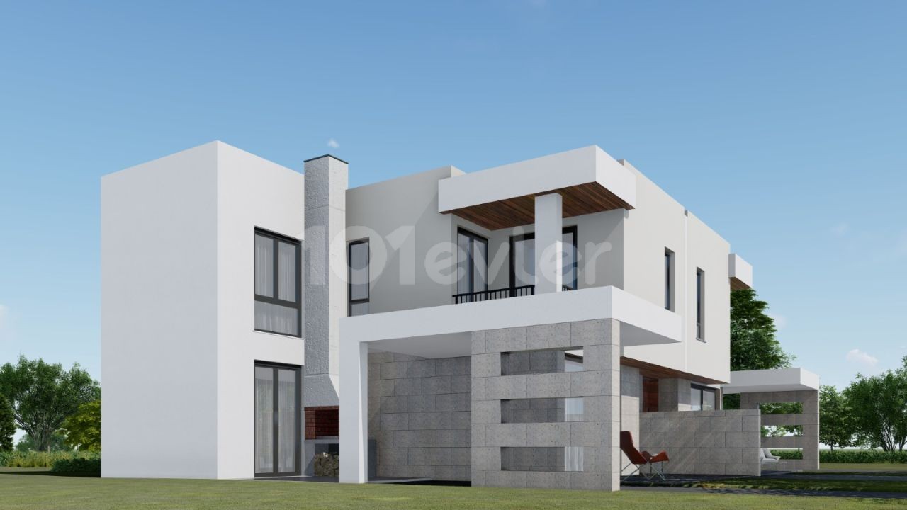 TWIN VILLAS FOR SALE IN MODERN ARCHITECTURE 