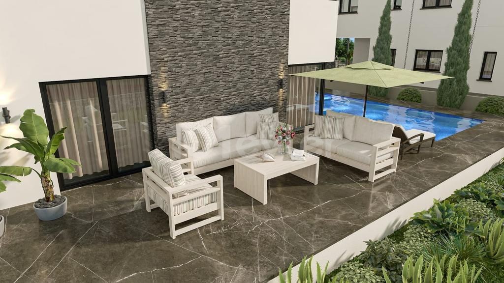 Deniz Manzaralı Satılık 4 yatak odalı  villa 