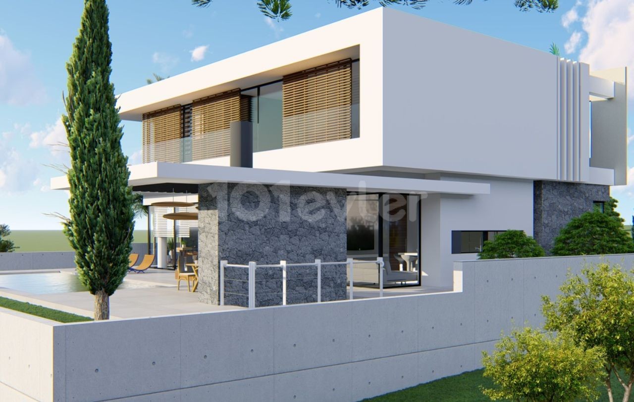 Satılık 4 yatak odalı villa 