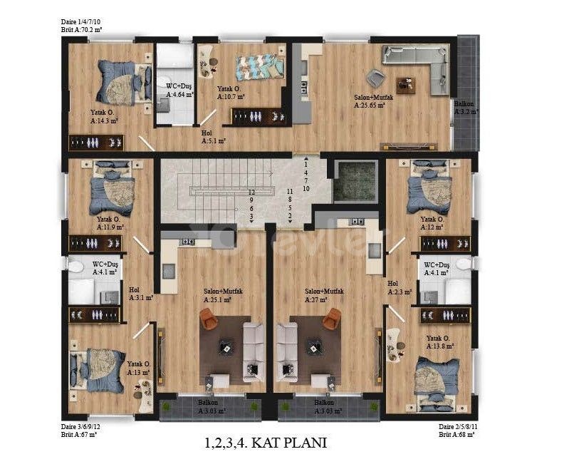 2 bedroom apartment 