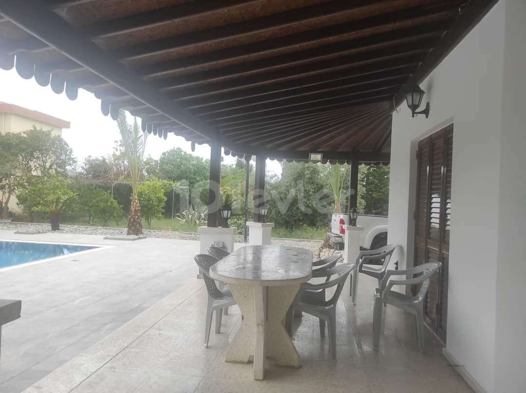 3+1 villa for daily rent in Alsancak